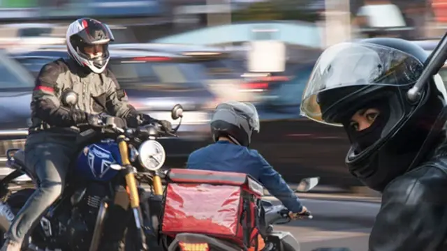 Motorcycle numbers rise 100%
