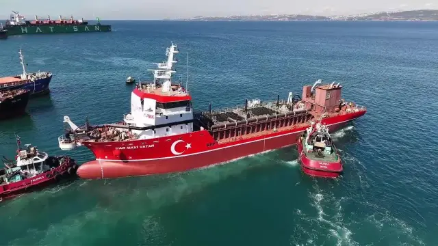 First domestic dredger UAB Mavi Vatan launched