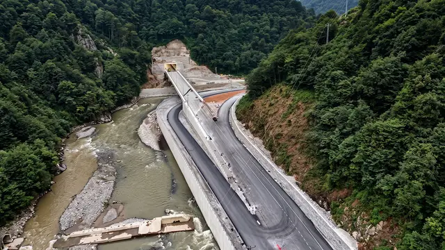 Çamlıhemşin Tunnel opens in Rize, shortening Ayder route by 1.5 kilometres