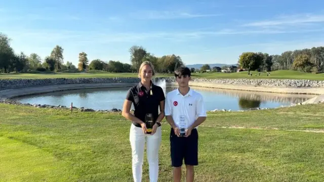 Turkish golfers win one gold, one silver in Croatia