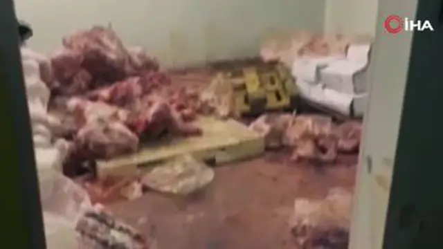 Fake food operation in Ankara: 104 tons of altered meat seized