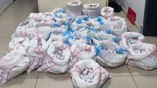 256,900 synthetic pills seized in hospital parking lot in Mersin